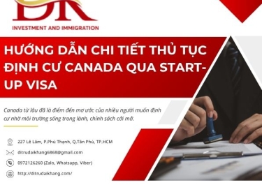 Hướng dẫn chi tiết thủ tục định cư Canada qua Start-up Visa